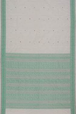 Image of Kanchi Cotton Off-White Saree