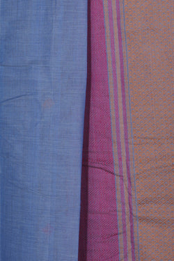 Image of Kanchi Cotton Smoky Grey Saree