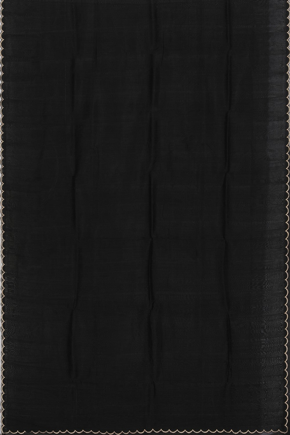 Collection of Mangalgiri Silk Black Saree in a gallery layout