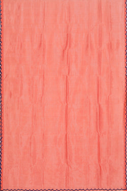 Collection of Mangalgiri Silk Peach Saree in a gallery layout