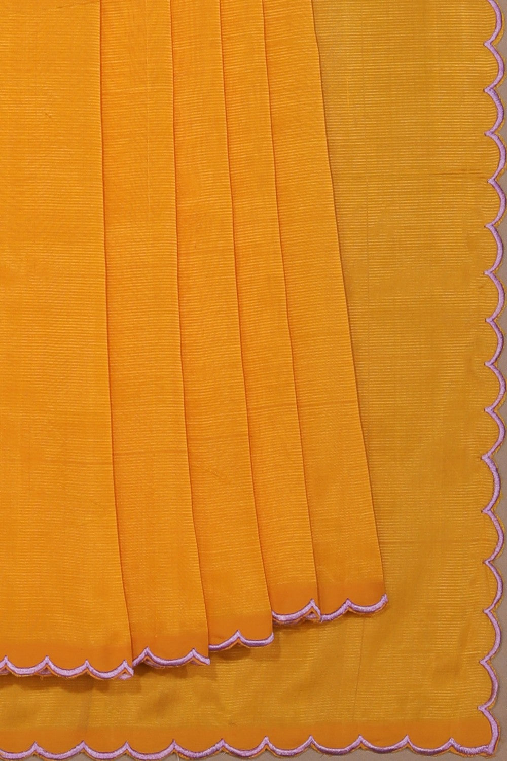 Collection of Mangalgiri Silk Yellow Saree in a gallery layout