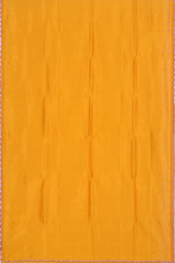 Collection of Mangalgiri Silk Yellow Saree in a gallery layout