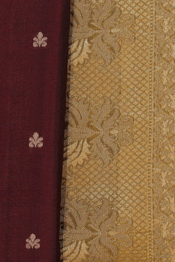 Collection of South Silk Plum-Pink Saree in a gallery layout