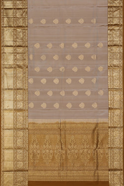 Collection of South Silk Grey Saree in a gallery layout