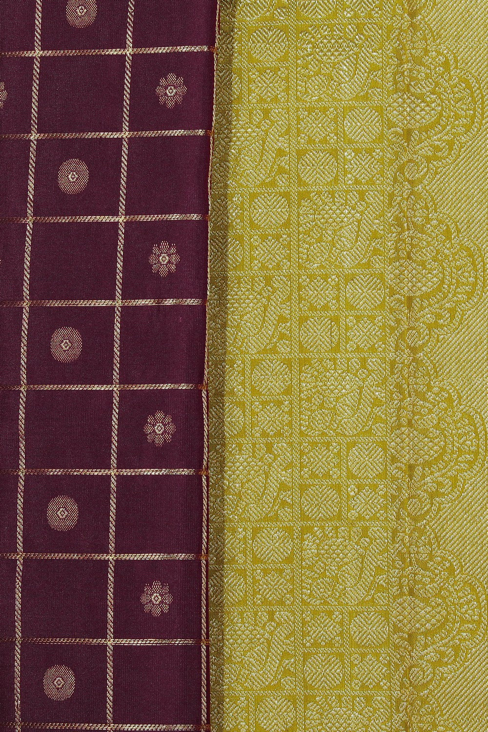 South Silk Maroon Saree