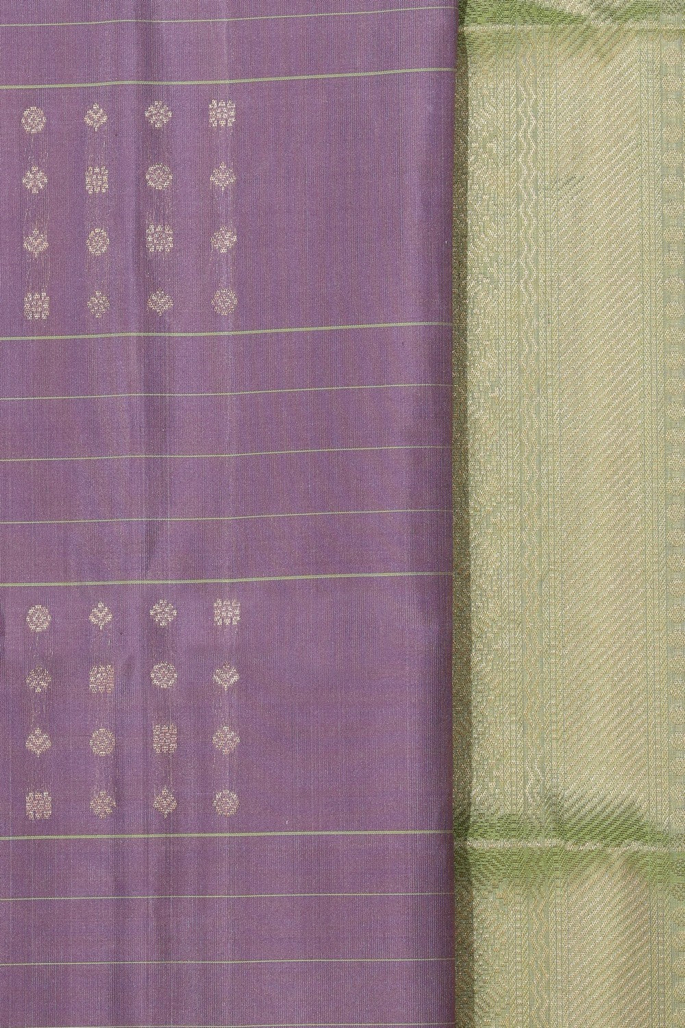 South Silk Purple Saree