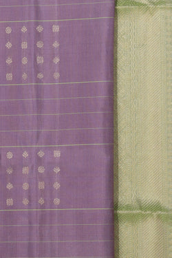 Image of South Silk Purple Saree