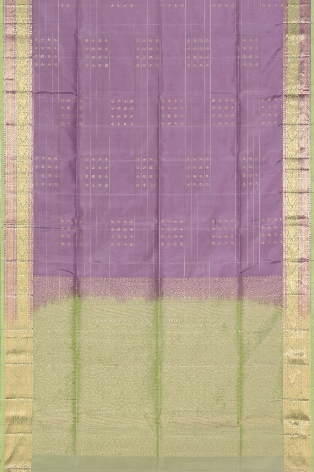 South Silk Purple Saree