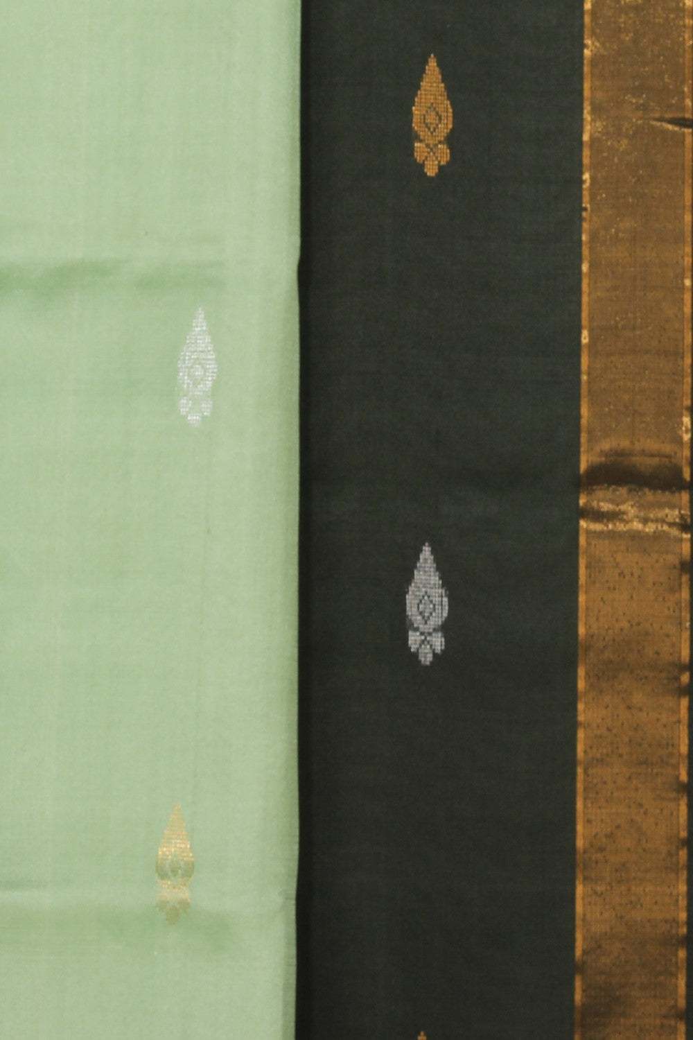 Uppada Silk Sea Green Saree