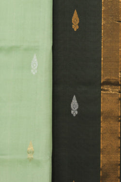 Image of Uppada Silk Sea Green Saree