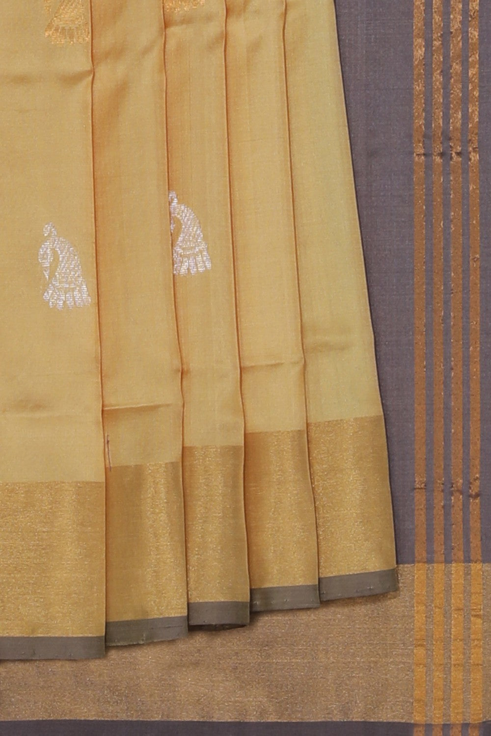 Uppada Silk Beige Saree