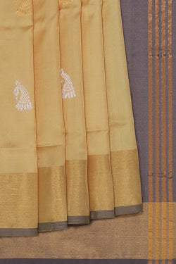 Image of Uppada Silk Beige Saree