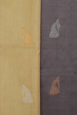 Image of Uppada Silk Beige Saree