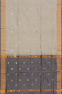 Image of Uppada Silk Beige Saree