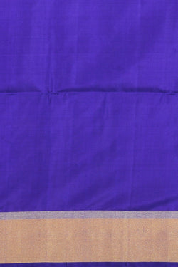 Image of South Silk Aqua Blue Saree