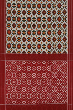 Collection of Pochampally Cotton Ikat Saree in a gallery layout