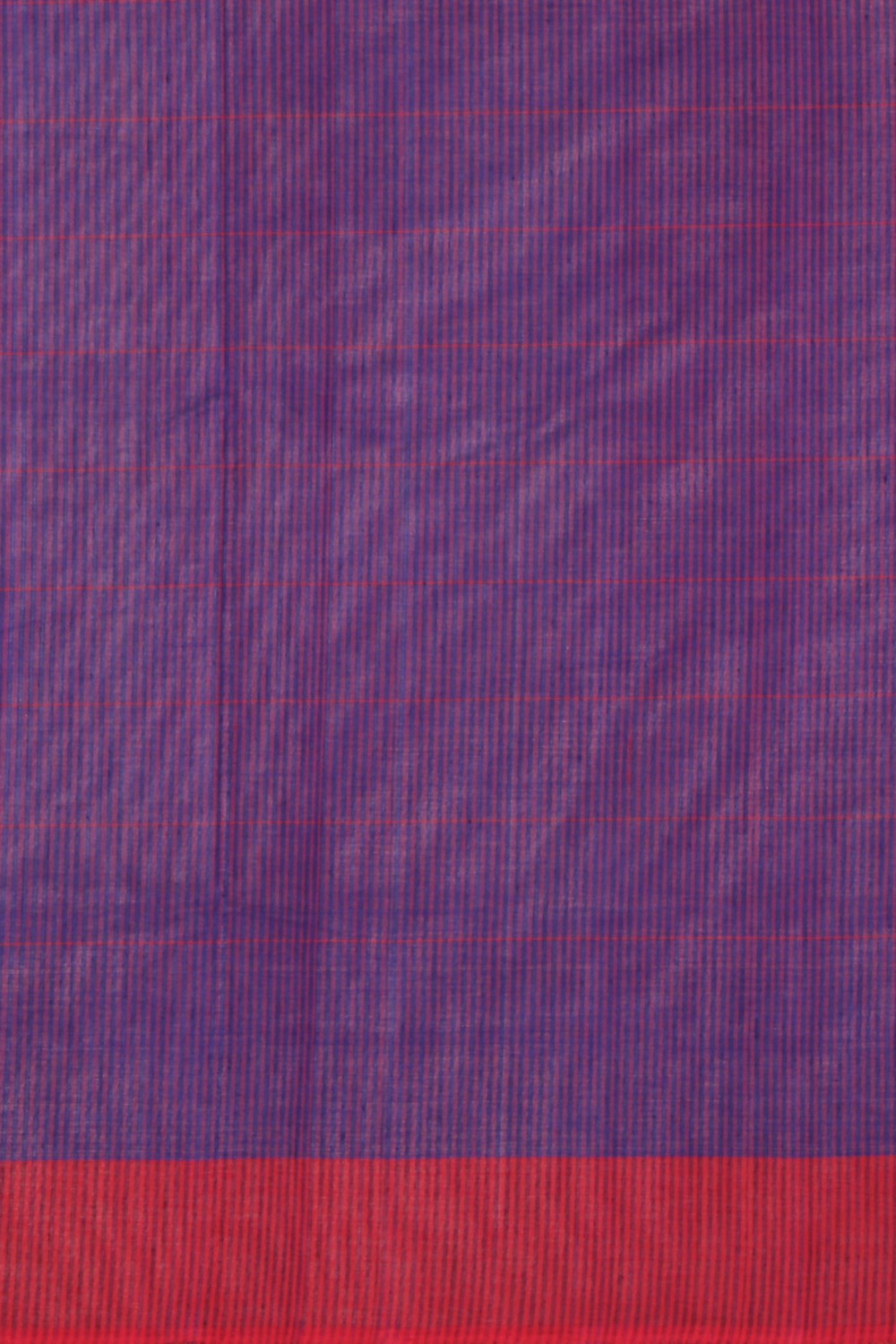 Image of Sambalpuri Cotton Navy Blue Saree