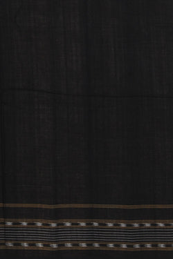 Image of Sambalpuri Cotton Brown Saree