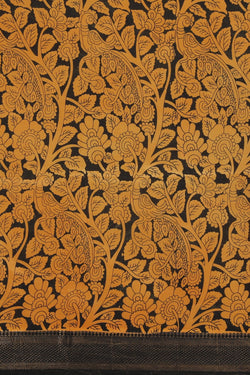 Image of Kalamkari Style Printed Saree