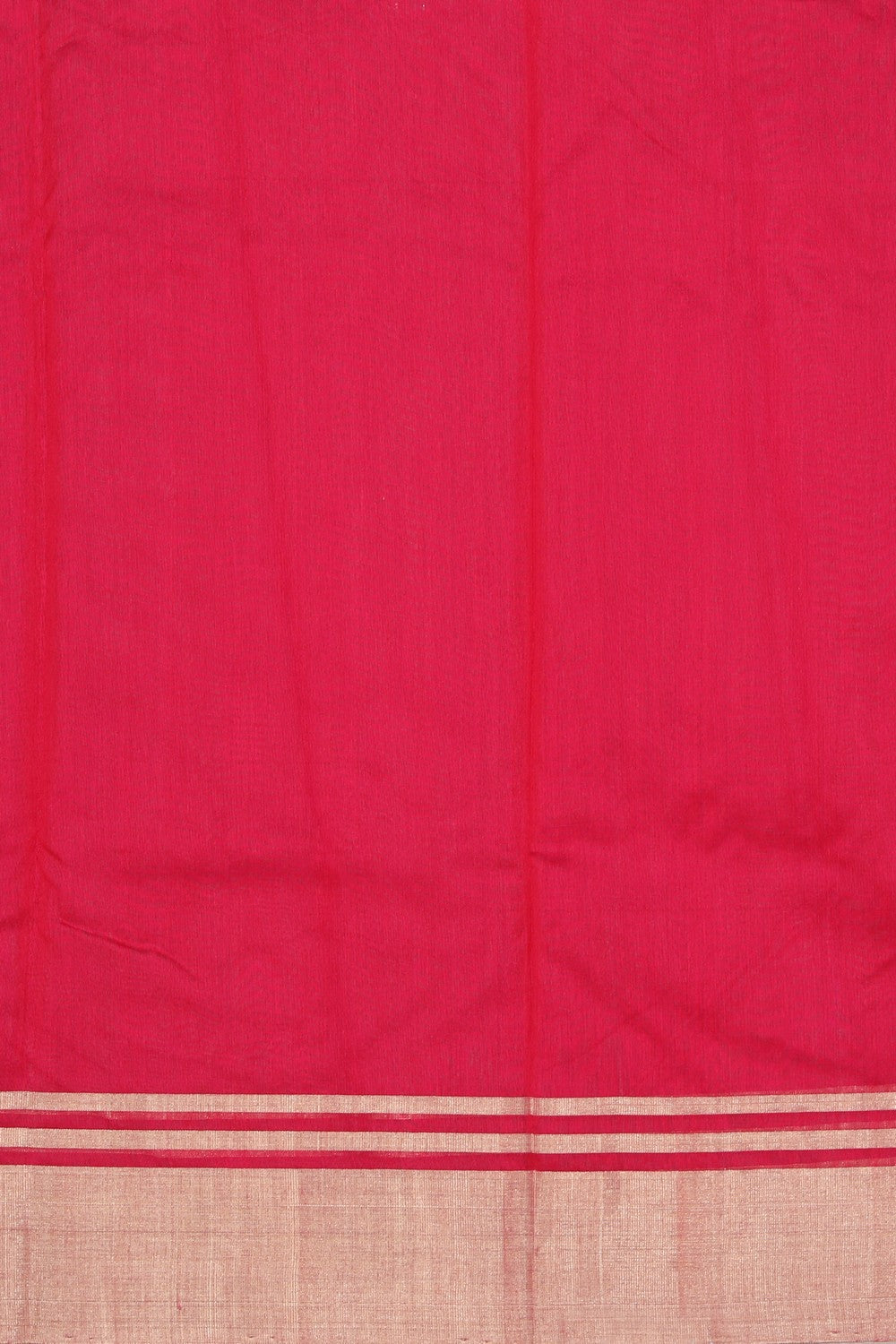 Chanderi Cotton Silk Pink Saree