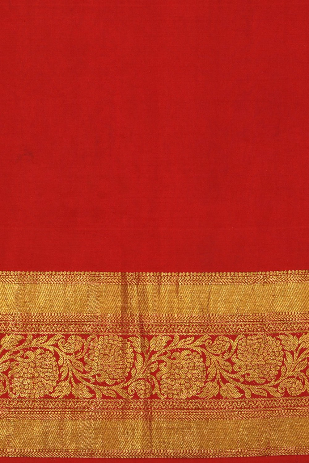 Kalamkari Hand-Painted Silk Beige Saree