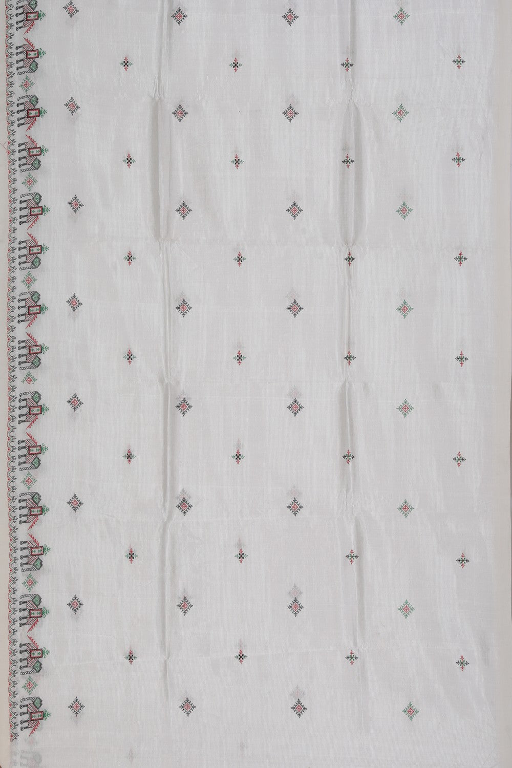 Kasuti Embroidery Mangalgiri Silk Saree