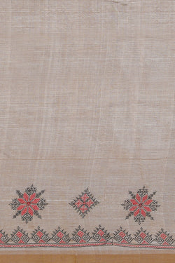 Image of Kasuti Embroidery Mangalgiri Silk Saree