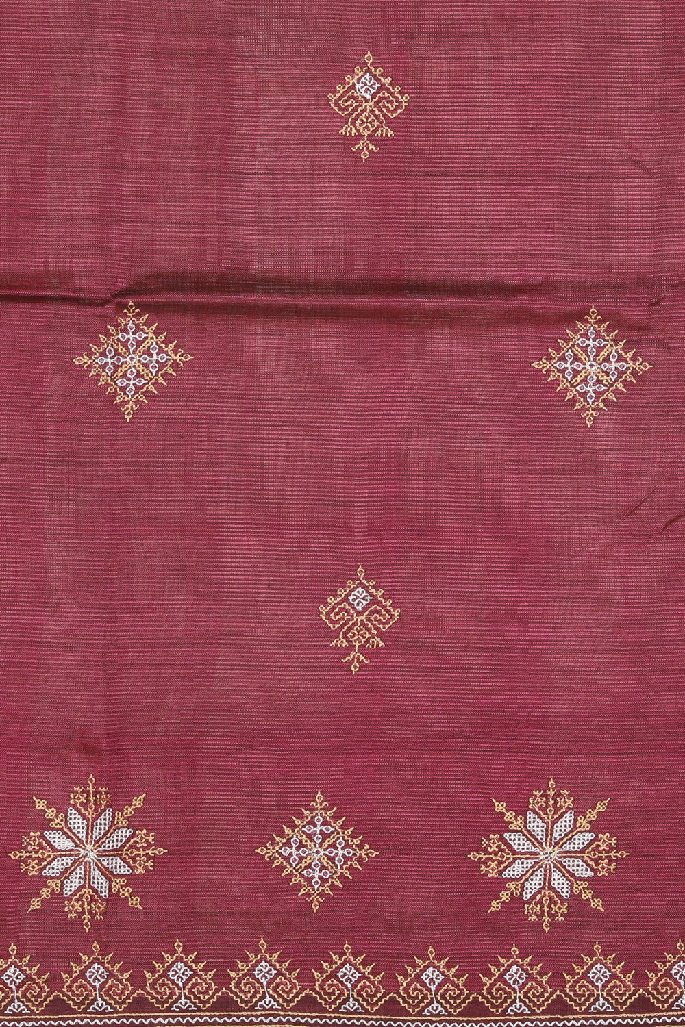 Kasuti Embroidery Mangalgiri Silk Saree