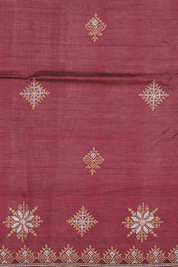 Image of Kasuti Embroidery Mangalgiri Silk Saree