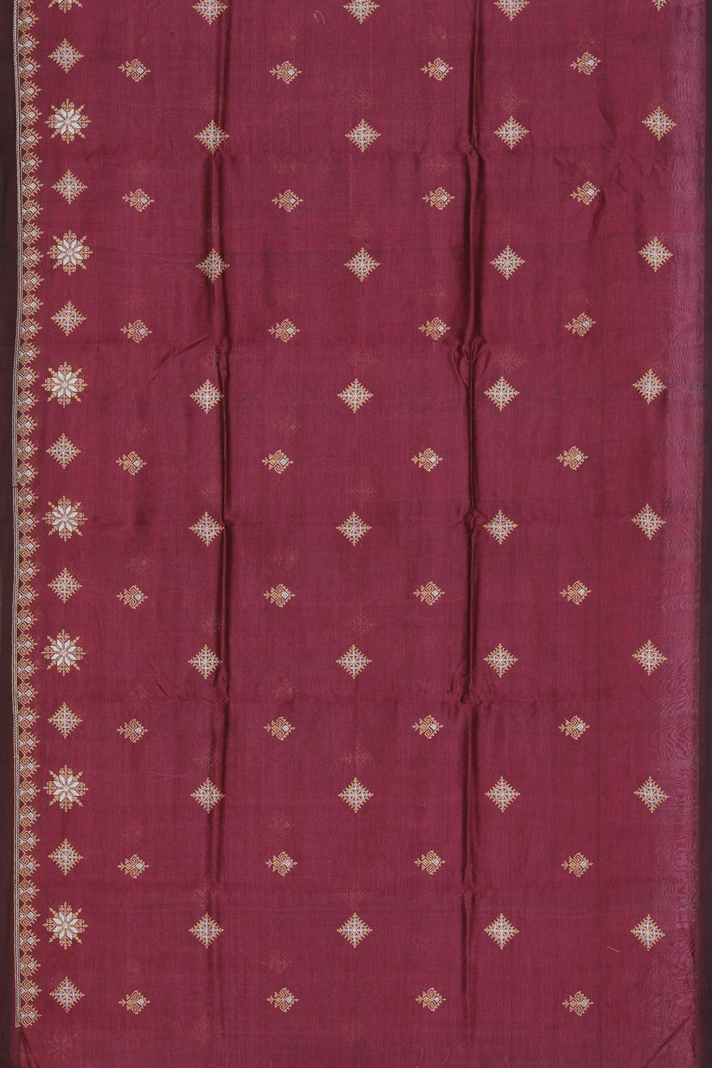 Kasuti Embroidery Mangalgiri Silk Saree