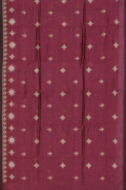 Image of Kasuti Embroidery Mangalgiri Silk Saree