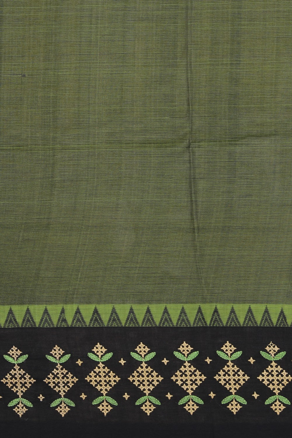 Kasuti Embroidery Mangalgiri Silk Saree