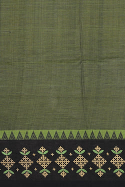 Image of Kasuti Embroidery Mangalgiri Silk Saree