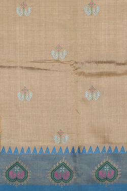 Image of Kasuti Embroidery Mangalgiri Silk Saree