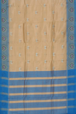 Image of Kasuti Embroidery Mangalgiri Silk Saree