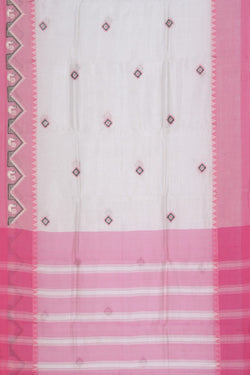 Image of Kasuti Embroidery Mangalgiri Silk Saree