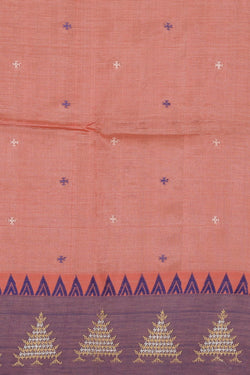 Image of Kasuti Embroidery Mangalgiri Silk Saree