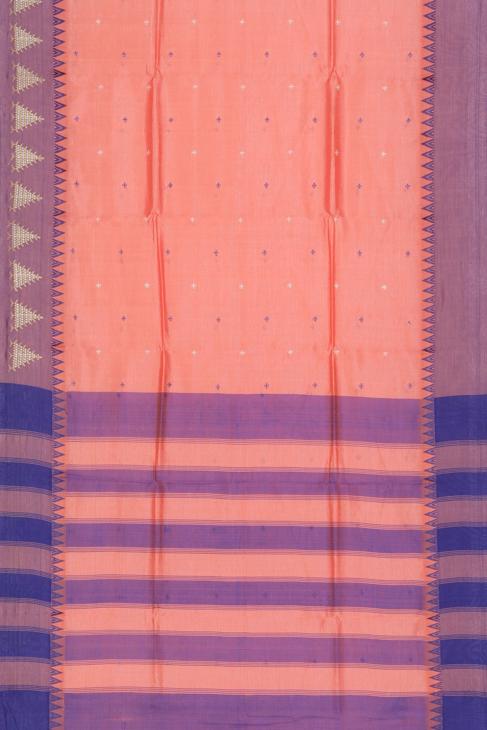 Kasuti Embroidery Mangalgiri Silk Saree