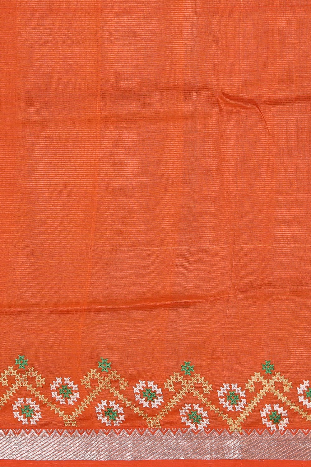 Kasuti Embroidery Mangalgiri Silk Saree