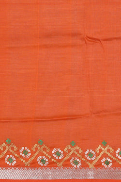 Image of Kasuti Embroidery Mangalgiri Silk Saree