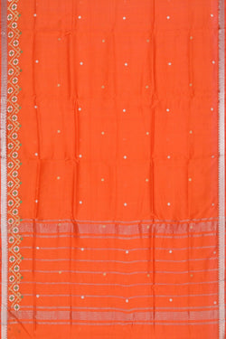 Image of Kasuti Embroidery Mangalgiri Silk Saree