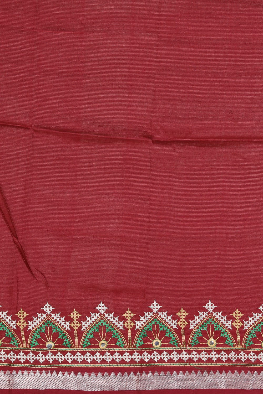 Kasuti Embroidery Mangalgiri Silk Saree