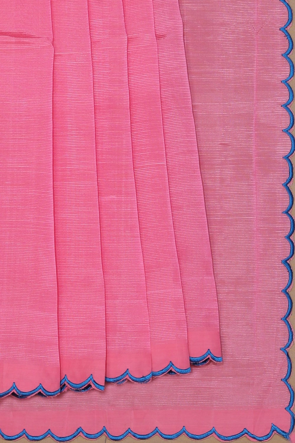 Mangalgiri Silk Pink Saree