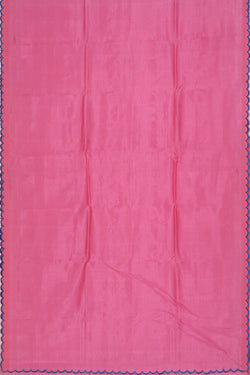 Image of Mangalgiri Silk Pink Saree