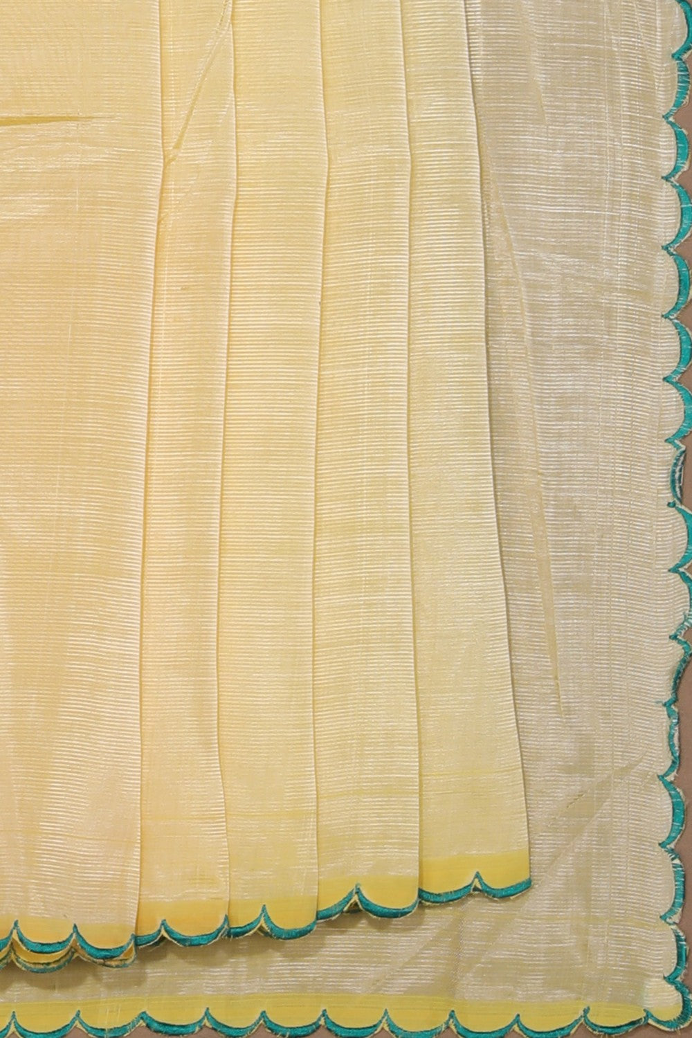 Mangalgiri Silk Spring Yellow Saree