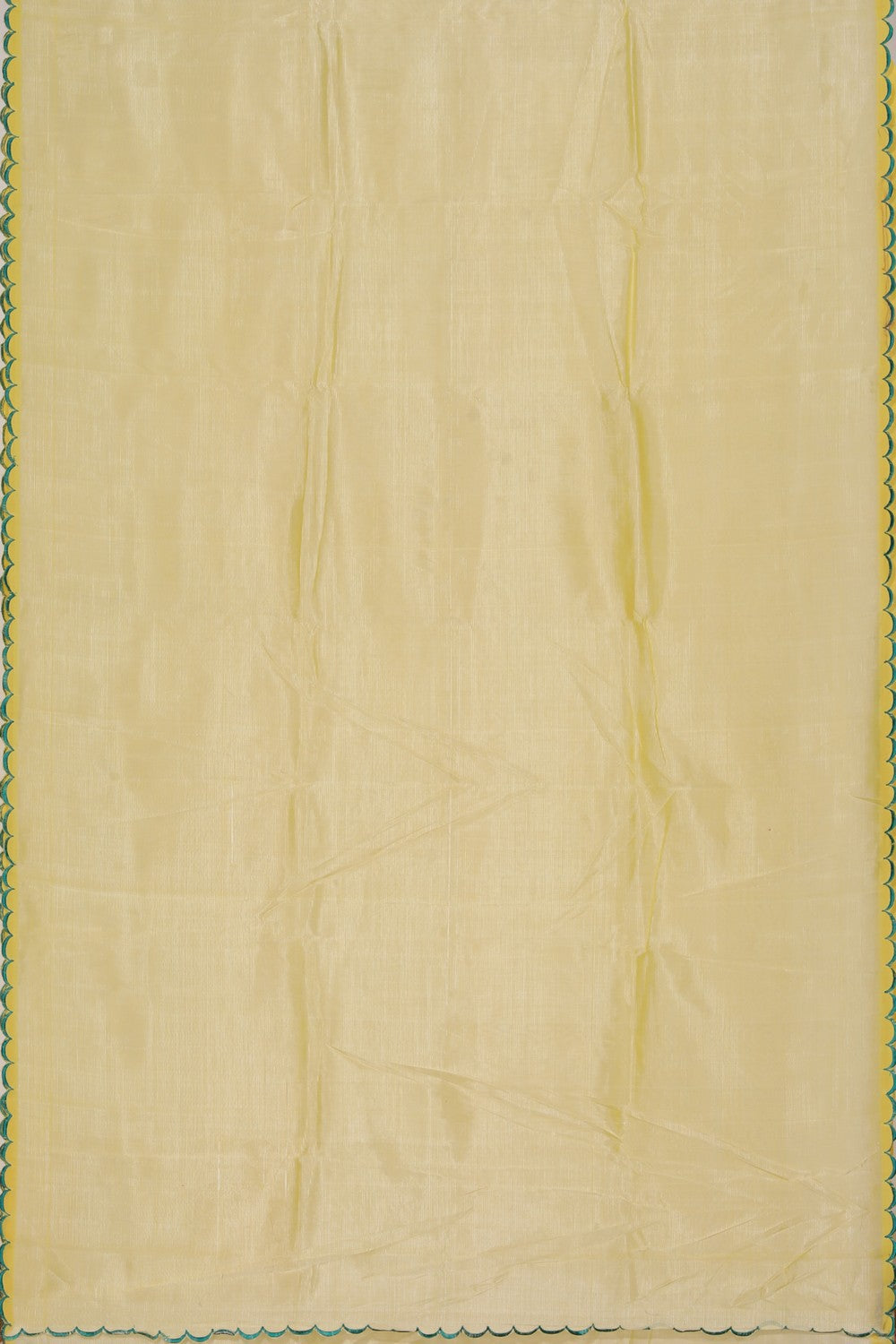 Mangalgiri Silk Spring Yellow Saree