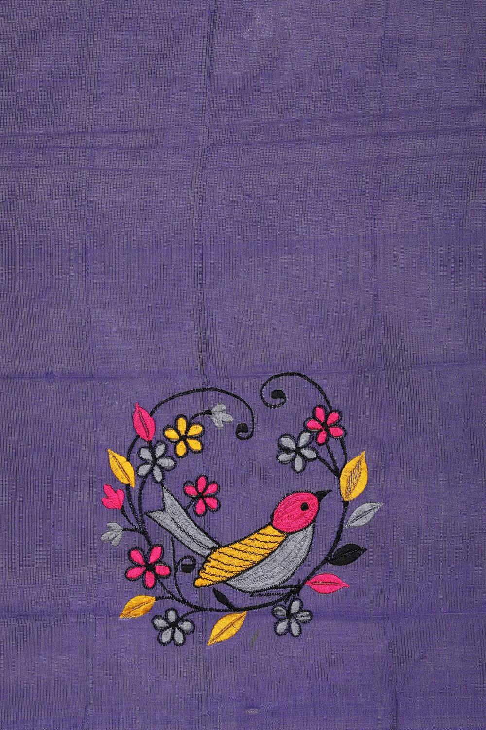 Mangalgiri Silk Grey Saree