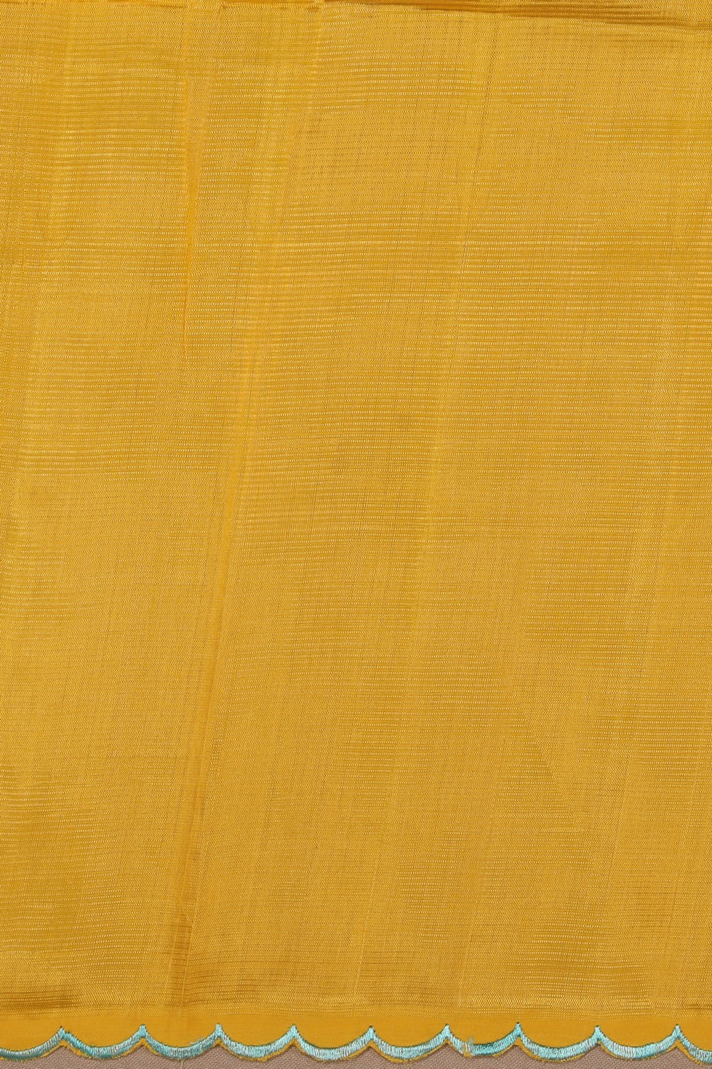 Mangalgiri Silk Yellow Saree