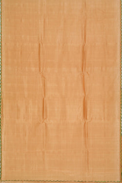 Image of Mangalgiri Silk Caramel Beige Saree