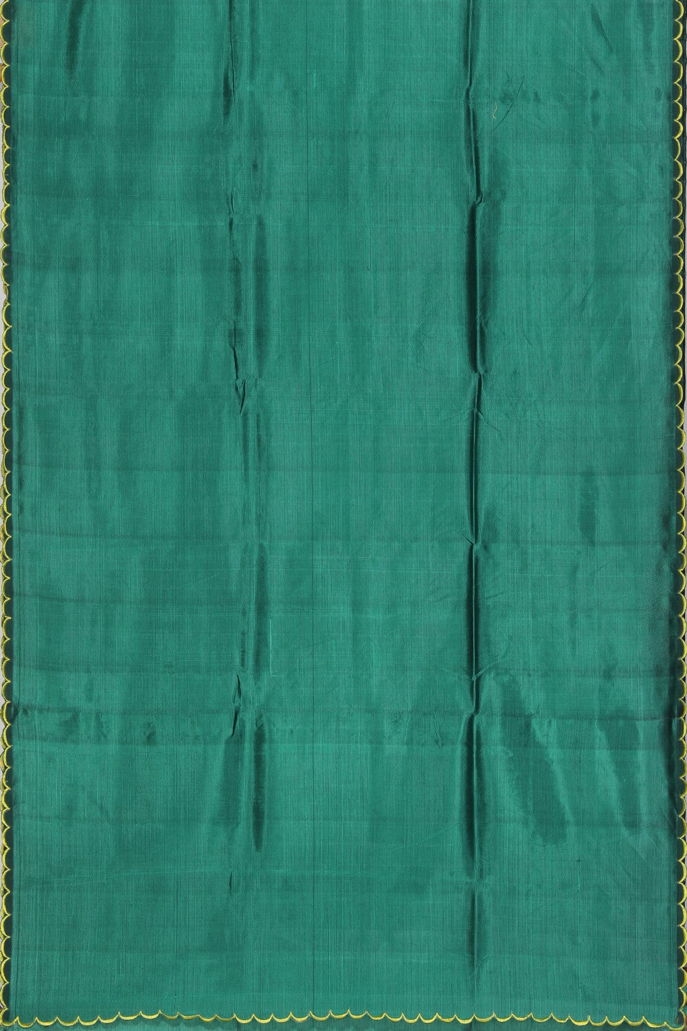 Mangalgiri Silk Teal Green Saree